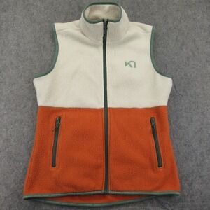 Kari Traa‎ Womens Colorblock Fleece Vest Size Small